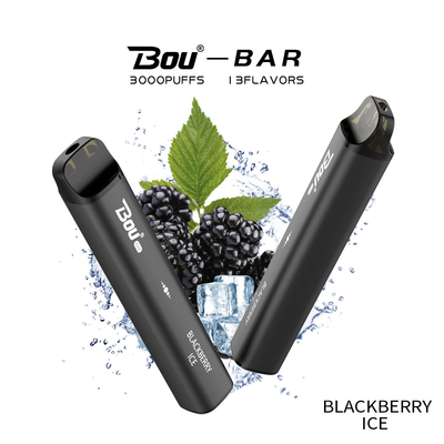 BOU 바 5% Nic 1350 mah 일회용 장치를 기화시킵니다 13 종류 풍미 10ML