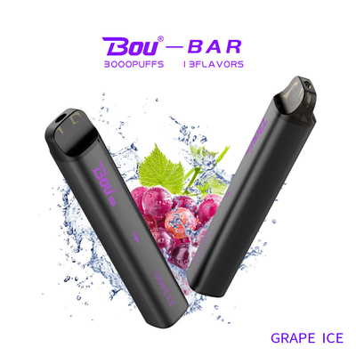 BOU 바 5% Nic 1350 mah 일회용 장치를 기화시킵니다 13 종류 풍미 10ML