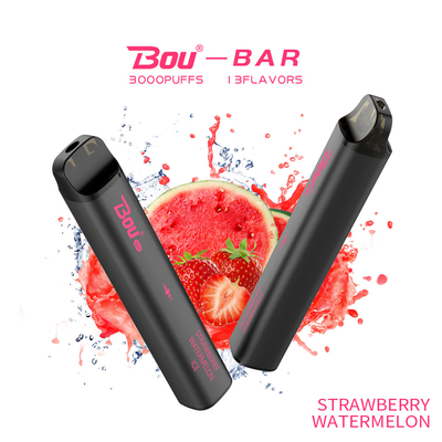 BOU 바 5% Nic 1350 mah 일회용 장치를 기화시킵니다 13 종류 풍미 10ML