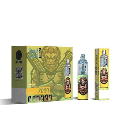 메쉬 코일과 RGB 빛과 14ML Ｅ 유동적 바페스 랜드텀 토네이도 7000 퍼프