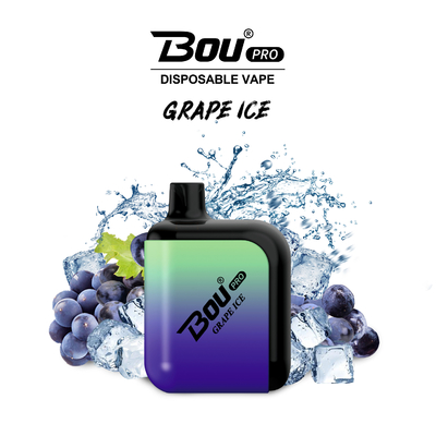 재충전용 휴대용 처분할 수 있는 BOU 직업적인 Vape 7000 분첩 5% Nic 16ml 액체 유형 C