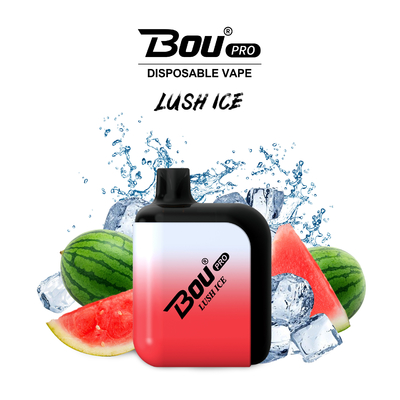 재충전용 휴대용 처분할 수 있는 BOU 직업적인 Vape 7000 분첩 5% Nic 16ml 액체 유형 C