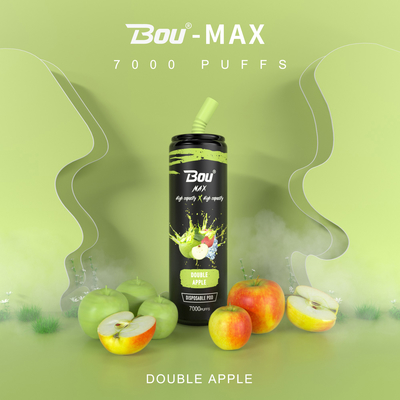 유형 C 충전식 Bou Max Iget Diposable Vape 7000 퍼프 13가지 맛 650mAh