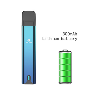 300mah 리튬 눈에 보이는 창을 가진 재충전용 두꺼운 기름 처분할 수 있는 Vape 펜 1ml