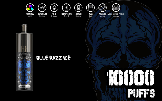 눈에 보이는 창 에너지 10000 분첩 17ml 액체 Epod Vape E Cig KK 10 풍미