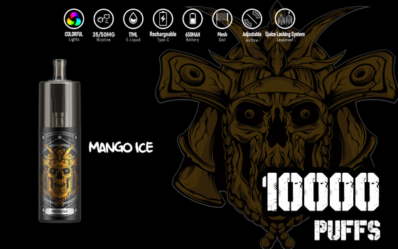 눈에 보이는 창 에너지 10000 분첩 17ml 액체 Epod Vape E Cig KK 10 풍미