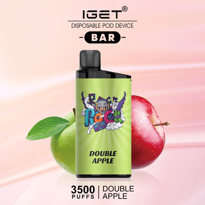 1500mAh 30 맛 3500 퍼프 이제 바가 버릴 수 있는 5% 니코틴을 기화시킵니다