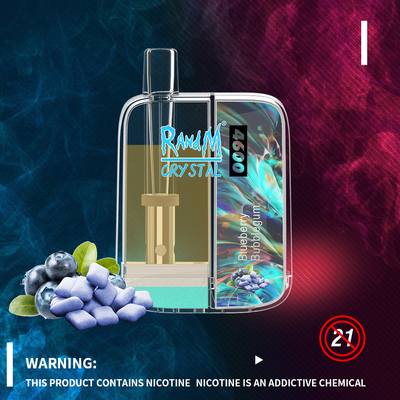 10ML 랜드텀 크리스탈 4600 퍼프 프리미엄은 펜 버릴 수 있는 Nic 전략 무리 제한 협정 12 풍미를 기화시킵니다