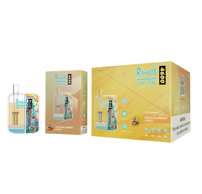 10ML 랜드텀 크리스탈 4600 퍼프 프리미엄은 펜 버릴 수 있는 Nic 전략 무리 제한 협정 12 풍미를 기화시킵니다