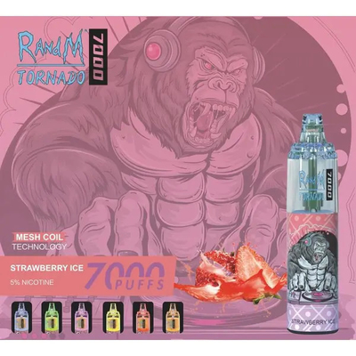 맞춘 14ML RADNM 일회용 증발기를 기화시킵니다 7000 퍼프 45 풍미 Ｅ 여송연
