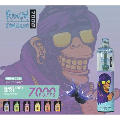 Fumot RandM 토네이도 53 맛 5% 니코틴 일회용 바이프 펜 850 mAh 8000 펌프 14 ml