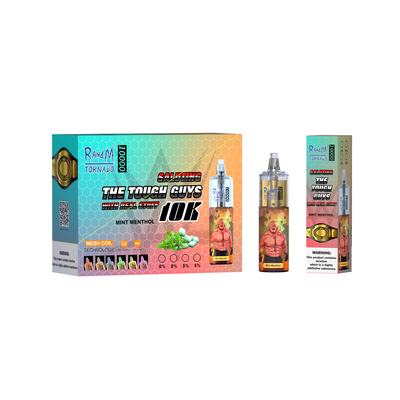 버릴 수 있는 10000 퍼프 20 ML 랜드텀 토네이도는 Ｅ 담배 20 풍미를 기화시킵니다