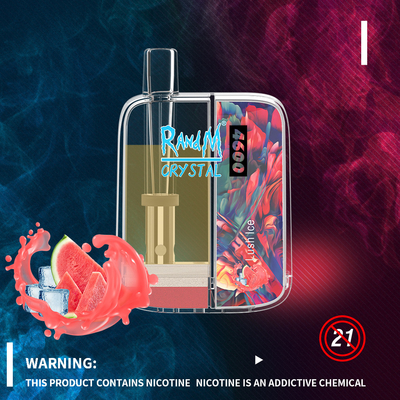 호리호리한 박스 일회용은 랜드텀 크리스탈 4600 퍼프 10ML 프리미엄 가지고 다닐 수 있는 증발기를 기화시킵니다