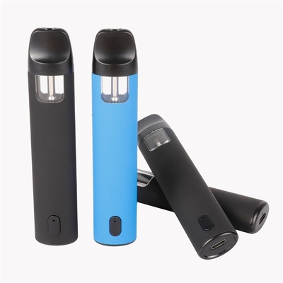 버릴 수 있는 비어 있는 예열 바닥 CBD는 펜 재충전이 가능한 4*1.5mm 2ML을 기화시킵니다