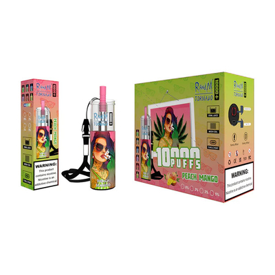 5% 니코틴 20ml 액체 용량 과일 얼음 주스 맛있는 14 맛 Fumot 토네이도 10000 펌프 플러스 일회용vape