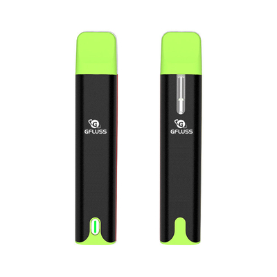 고급 품질 관습 300 Mah 2 밀리람베르트 예열 버튼 CBD 버릴 수 있는 펜 포드 부정 누출 조정가능한 전압을 기화시킵니다