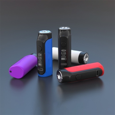 사용자 정의 색상 디지털 배터리 스크린 카트리지 배터리 510 스레드 650 Mah 재충전 조절 전압