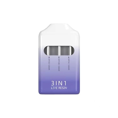 최신 신제품 3인1 3ml 용량 1회용 포드 와이프 카트리지는 마이크로 USB 충전 포트