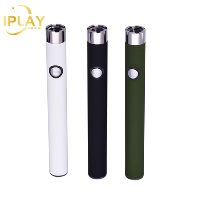 Cbd Thc 카트리지 배터리 버튼 B9 Vaping 배터리 510 스레드 2.7-4.1 V 350 Mah 충전 배터리