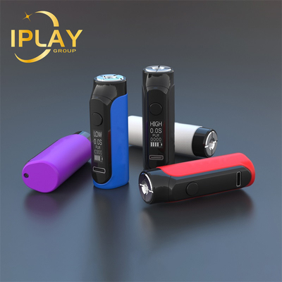 510 스레드 디지털 배터리 화면vape 카트리지 배터리 650 Mah 2.4-3.4 V 충전 배터리