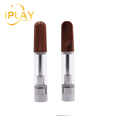 CBD THC 혼합 오일 맞춤 지원 나무 배럴 일회용vape 카트리지