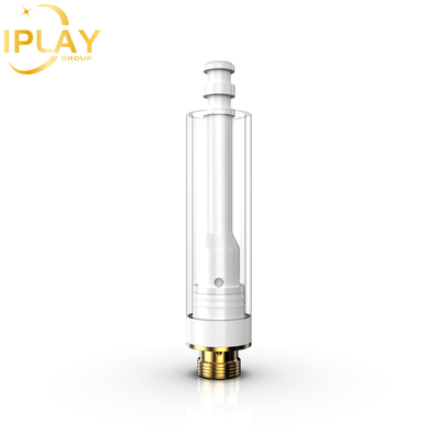 도매 CBD THC D8 오일 카트리지 평면 둥근 지르코니아 포스트 0.5ml 1ml 카트리지