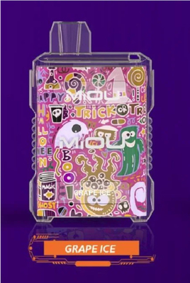 Miou Box E CIGS Mesh Coil 15ml E 액체 일회용 바이프 8000 펌프 650mAh 재충전 10 맛
