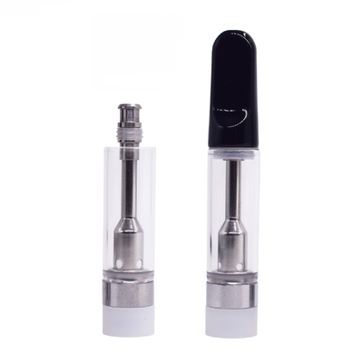 2.0mm 2.3mm 블랙 팁 CBD Vape 카트리지 316SS 일회용