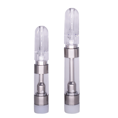 플라스틱 팁 세라믹 두꺼운 오일 CBD Vape 카트리지 일회용