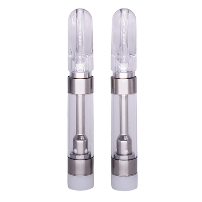 플라스틱 팁 세라믹 두꺼운 오일 CBD Vape 카트리지 일회용
