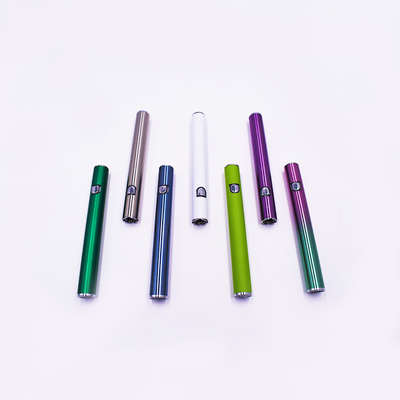 착색된 350mAh Vape 펜 배터리 510 실 2.8V ~ 4.2V