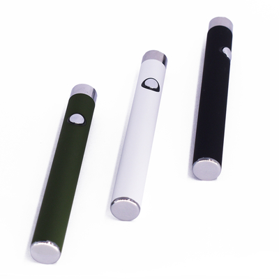 예열 Cbd 스크 오일 510 스레드 오일은 배터리 트위스트 슬림 350 mah 2.8v/3.5v/4.2v를 기화시킵니다