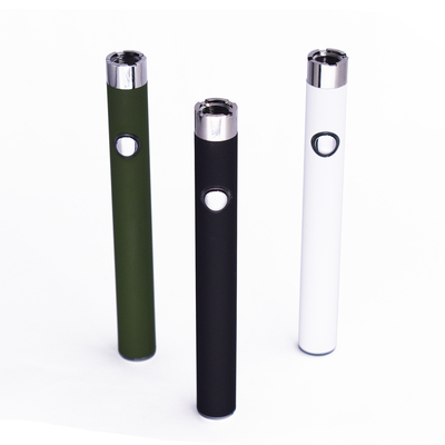 예열 Cbd 스크 오일 510 스레드 오일은 배터리 트위스트 슬림 350 mah 2.8v/3.5v/4.2v를 기화시킵니다