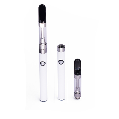 단추 예열 Cbd 510 실 기름 Vape 건전지 강선전도 호리호리한 350mah