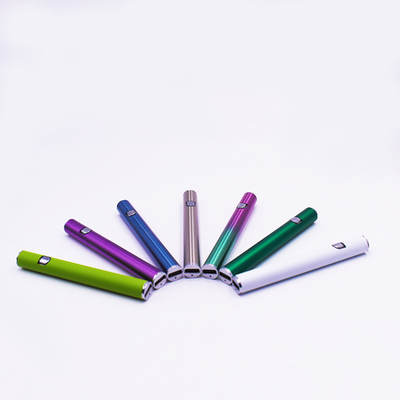 Muti 색깔 350mah 510 카트리지 건전지, 단추 유형 C Vape Mod 건전지