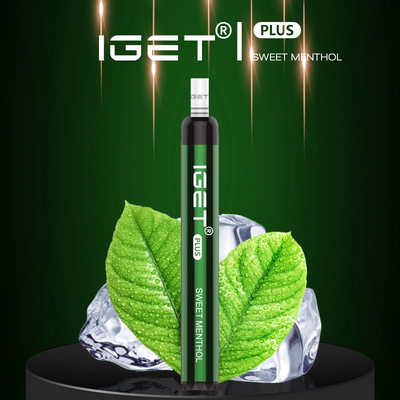 우수한 품질 일회용 전자 담배 펜 1200 퍼프 4.8ml Iget Plus 일회용 Vape