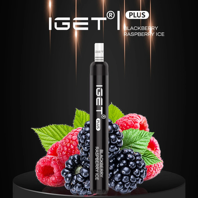 Iget Plus 다중 맛 1200 퍼프 전자 담배는 일회용 4.8ml Vape 펜을 기화합니다