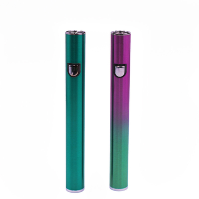 3 전압 Vape 펜 배터리 350mAh 버튼 예열 510 슬림 카트리지