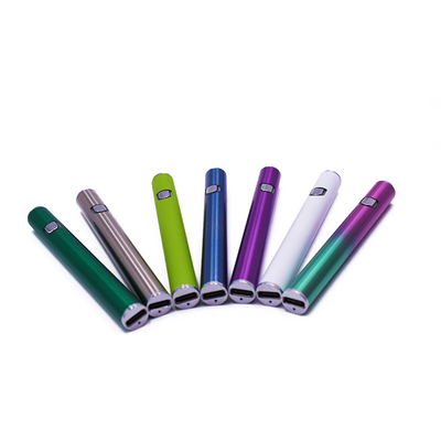 금속 단추 Vape 펜 건전지 조정가능한 전압 510 실 350mAh
