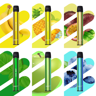 고품질 전자 담배 600 퍼프 2.4ml Iget Shion 일회용 Vape 펜