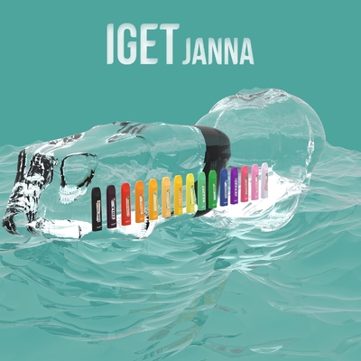 2021 최신 IGET JANNA 450 포장 도매 100% 원래 vape 펜 재고 있음