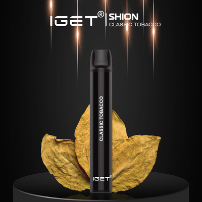 콜라 얼음 IGET SHION 처분할 수 있는 Vaping 장치, 600 분필 주문 증기 담배