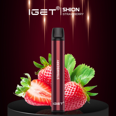콜라 얼음 IGET SHION 처분할 수 있는 Vaping 장치, 600 분필 주문 증기 담배