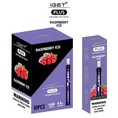 650mAh IGET Vape 일회용 미니 전자 담배 1200 퍼프 4.8ml