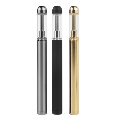 금속 둥근 끝 CBD 처분할 수 있는 Vape 펜 세라믹 코일 난방 0.5ml 유리제 탱크
