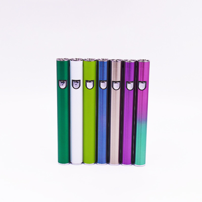 높은 품질 350mAh 재충전이 가능한 CBD 유가는 펜 배터리 510 스레드 카트리지 배터리를 기화시킵니다