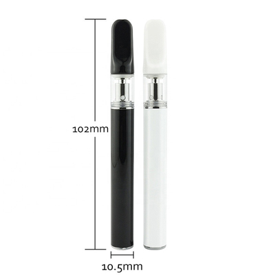 라운드 팁 1.4ohm D5 Cbd E 담배 카트리지 일회용