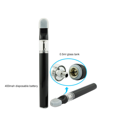 라운드 팁 1.4ohm D5 Cbd E 담배 카트리지 일회용
