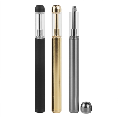 빈 둥근 금속 드립 팁 D5-A 3.7v 세라믹 CBD 처분할 수 있는 Vape 펜