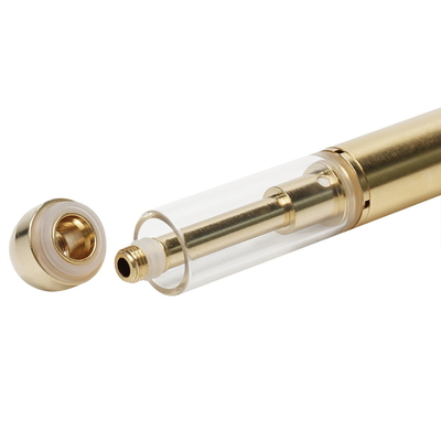 빈 둥근 금속 드립 팁 D5-A 3.7v 세라믹 CBD 처분할 수 있는 Vape 펜